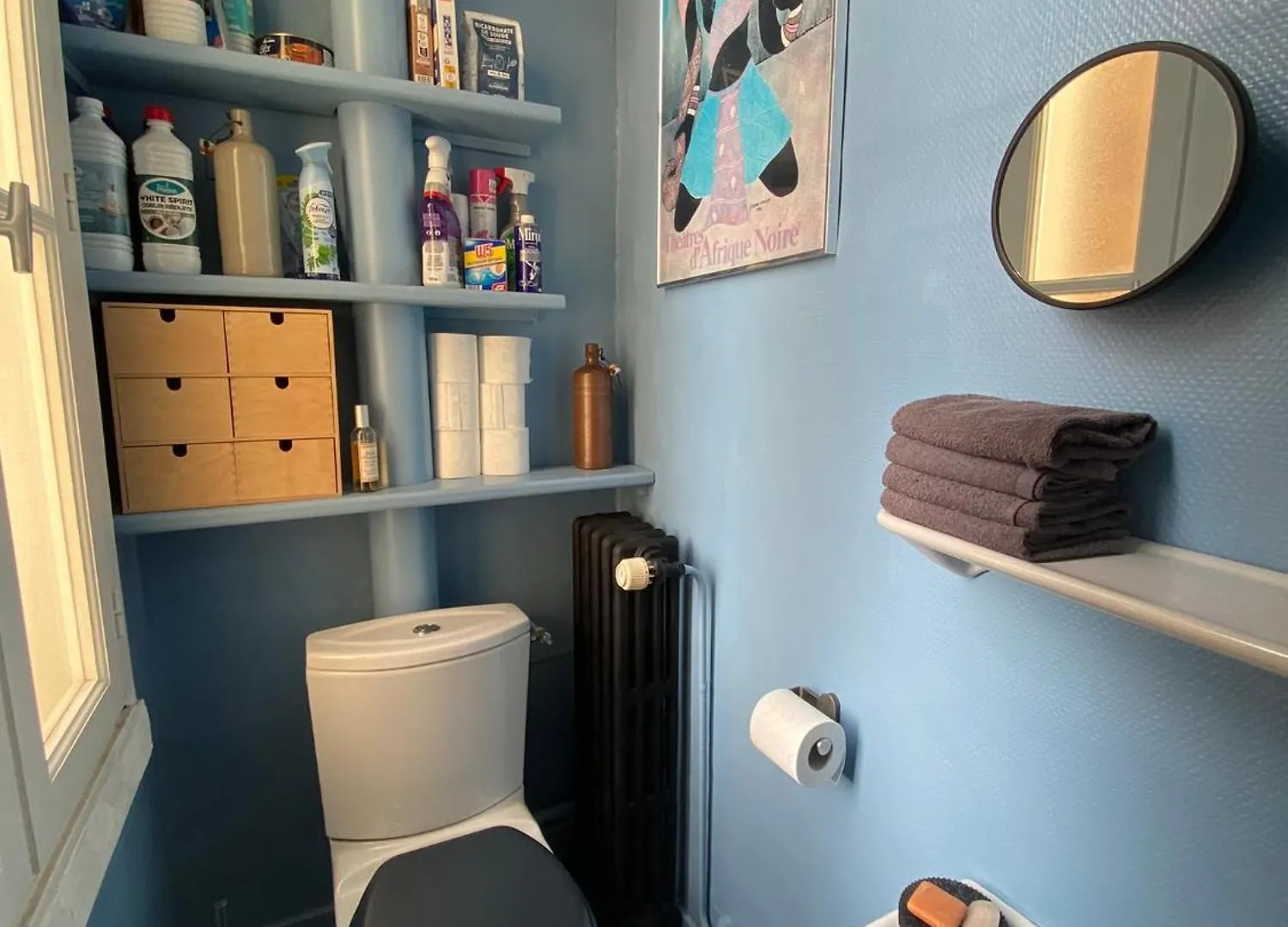 Bed & Breakfast Chambre Bleue Et Or 16M2 Chez L'Habitant Dans Appartement 100M2 Centre Ville Rennes Frankrike