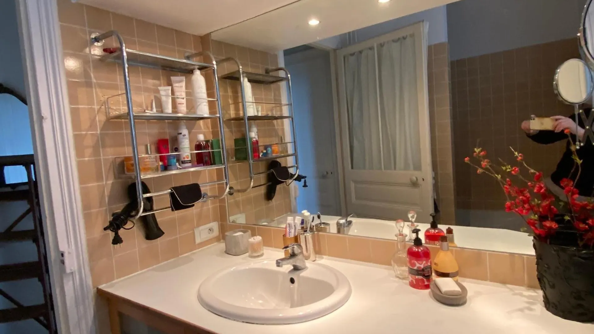 Chambre Bleue Et Or 16M2 Chez L'Habitant Dans Appartement 100M2 Centre Ville レンヌ ベッド・アンド・ブレックファスト